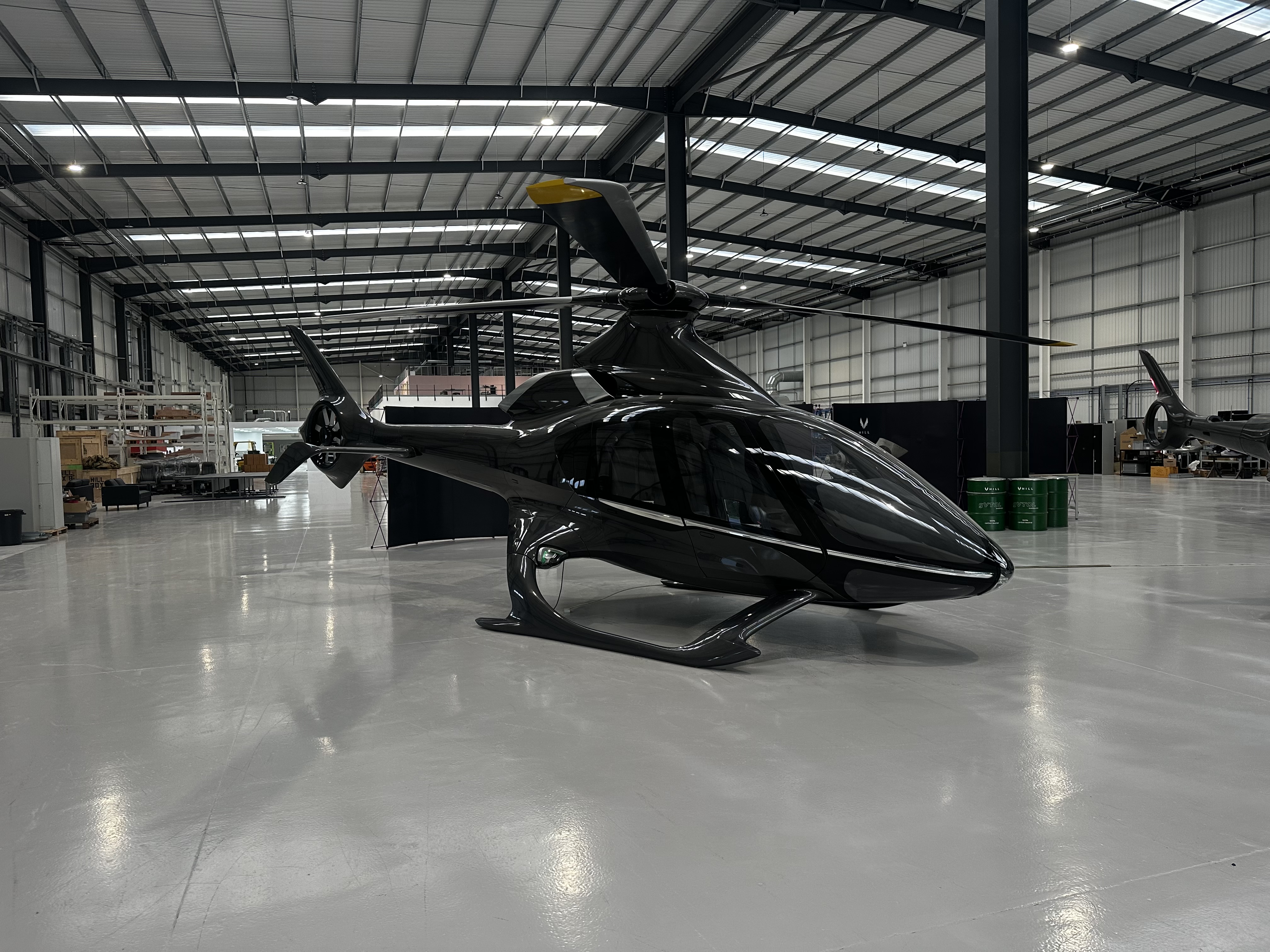 Hills Helicopters installation — 3