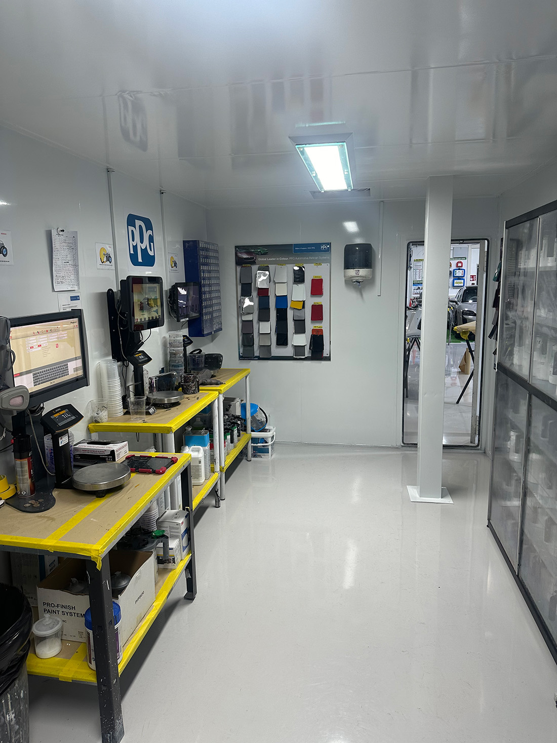 MG Accident Repair Centre installation — 5