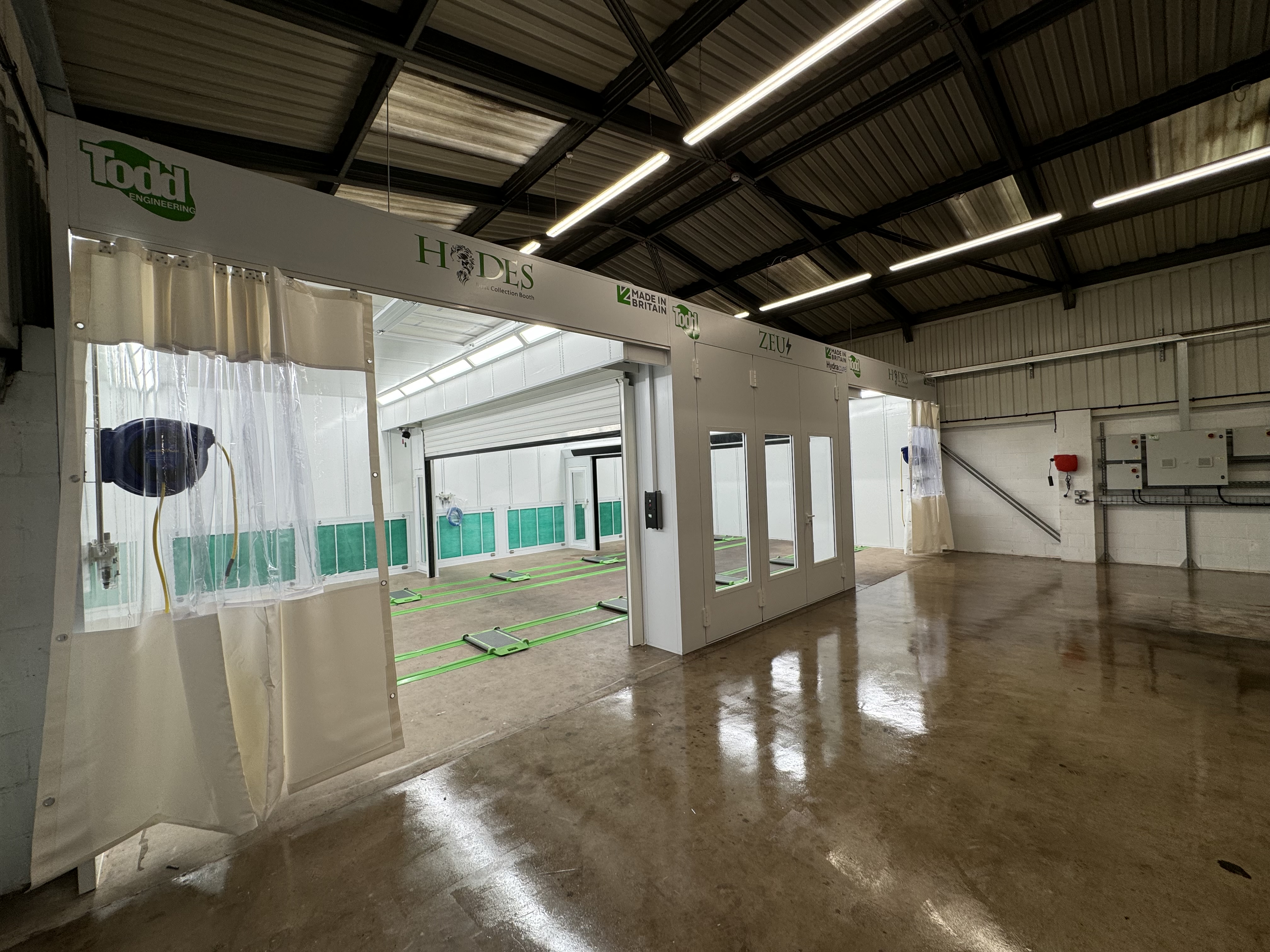 Rhodes Accident Repair Centre installation — 2